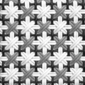 Braid Weaving Fiore-05 - White_grey_black
