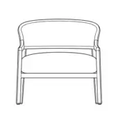 With Backrest Cover (Lounge)