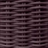 Gervasoni Stained Rattan Burgundy