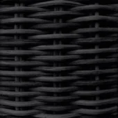 Gervasoni Stained Rattan Charcoal