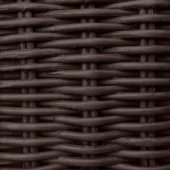 Gervasoni Lacquered Rattan Date