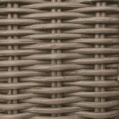 Gervasoni Lacquered Rattan Dove-Grey