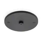 Bocci Suspension Canopies 93 Single Black-Shallow