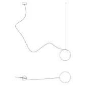 Bocci Suspension Canopies 93.1L deep (Sculptural)