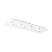 Bocci Suspension Canopies 93.8 White Rectangular
