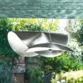 Silver Suspension Lamp