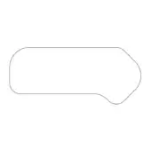 Rounded Top - Right Curve