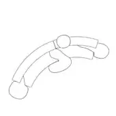 Gruuvelot Sectional - Composition A