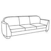 Diamond Sofa - 3 Seater