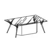 Genesis Desk - Glass Top with modesty