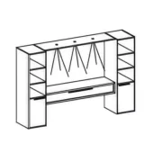 Genesis Wall Unit B - Option 1