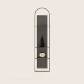 With 3 shelves