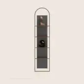 With 4 shelves