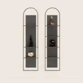With 3 shelves + With 4 shelves