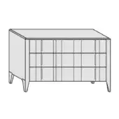 Size B - 3 Drawers