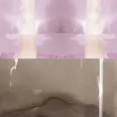 Paolo Castelli Murano Glass Amethyst & Brown Fumé