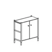 2BE Cabinet - Size A, Low