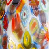 1295 Murano Murano Blown Glass Murrine Pattern