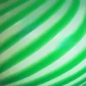 1295 Murano Murano Blown Glass Green Mint