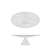 Clay Wood - Oval