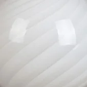 1295 Murano Murano Blown Glass White