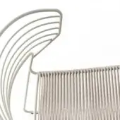 Desalto Koki Corda Frame B13 matt sabbia with rope seat S18 sabbia