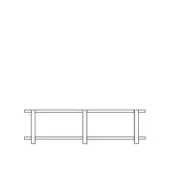 Size D - 2 Shelves