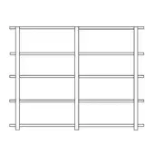 Size I - 5 Shelves