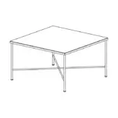 Square Table - Igea