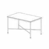 Rectangular High Table - Igea