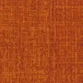 Mariani Brando D205 fabric sample, woven orange textile with mottled texture and vertical grain, consistent surface detail.