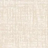 Woven fabric texture in light beige, displaying an irregular pattern of raised vertical lines and tight knots, with a matte finish.