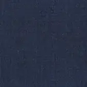 Navy blue fabric swatch with a textured, woven surface; label reads “mariani brando ns10”, displaying brand and product information.