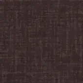 Mariani Brando fabric sample, dark brown woven textile, irregular geometric pattern, matte finish, rc44 designation.