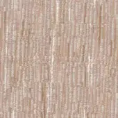 Mariani Elettra fabric sample, terracotta and beige woven texture, vertical lines, irregular nubby weave, linen blend material.