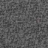 Charcoal gray tweed fabric texture with olive, beige, and blue heathered threads; tight weave, matte finish, identified as “mariani m039.”