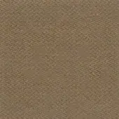 Brown woven fabric texture with irregular dense weave, mottled with darker brown and gray threads, displaying a matte finish.