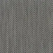 Mariani S Susy fabric, gray and beige chevron pattern, woven texture with angled lines and subtle sheen, suitable for upholstery.