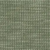 Mariani Accidia fabric sample, olive green woven textile, grid pattern with cream threads, dense texture, regular square motifs, T Accidia 299 collection.