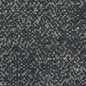 Mariani Camilla fabric texture, light beige speckled pattern on dark charcoal gray, tight woven matte finish with nubby surface.