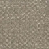 Woven fabric sample in taupe and gray tones displays a dense, speckled texture with horizontal and vertical threads, suitable for upholstery.