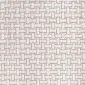 Mariani Le Fate 30 fabric, beige woven textile, dense geometric pattern with nubby matte texture and small square motifs.
