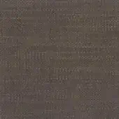 Mariani Lucrezia fabric sample, gray-brown woven texture, dense knot pattern, matte finish, with product label visible against a gray background.