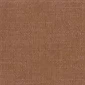 Terracotta fabric sample with a woven grid pattern, displaying a heathered texture and visible “mariani lucrezia 35” label detail.