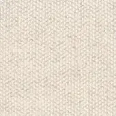Creamy off-white woven fabric texture, dense linen or cotton blend with subtle irregular pattern, Mariani’s “Mylos” textile sample.