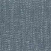 Woven fabric sample, cool gray with cream flecks, dense textured weave, visible “mariani” label, studio lighting, durable construction.