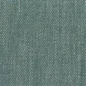 Teal herringbone fabric sample with a tight weave and nubby texture, featuring diagonal ribs and subtle beige highlights, studio lighting.