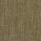 Olive-green textured fabric sample with diagonal weave, beige highlights, and a tightly woven granular surface; label reads “mariani > fabric > nadir > t nadir 61”.