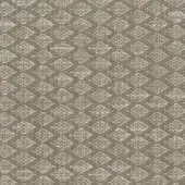 Mariani T Syros fabric texture, olive green and off-white woven geometric pattern, matte finish with a nubby, slightly rough surface.