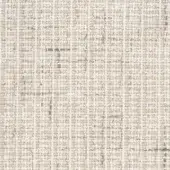 Woven fabric texture, light beige and tan grid pattern with gray-brown threads, coarse nubby weave, Mariani "T Toffee" collection.